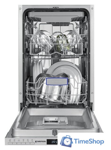 Встраиваемая посудомоечная машина Meferi MDW4563 Power - Изображение №1 — Интернет-магазин Time-Shop