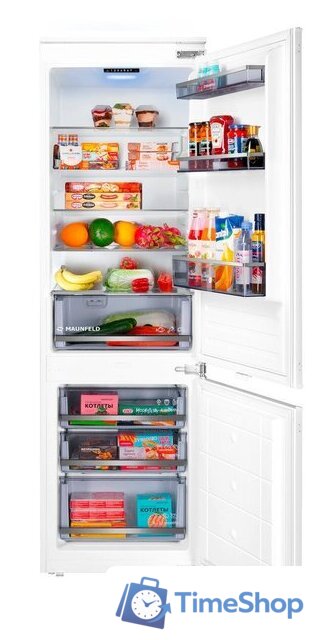 Холодильник MAUNFELD MBF177SWGR Inverter - Изображение №2 — Интернет-магазин Time-Shop