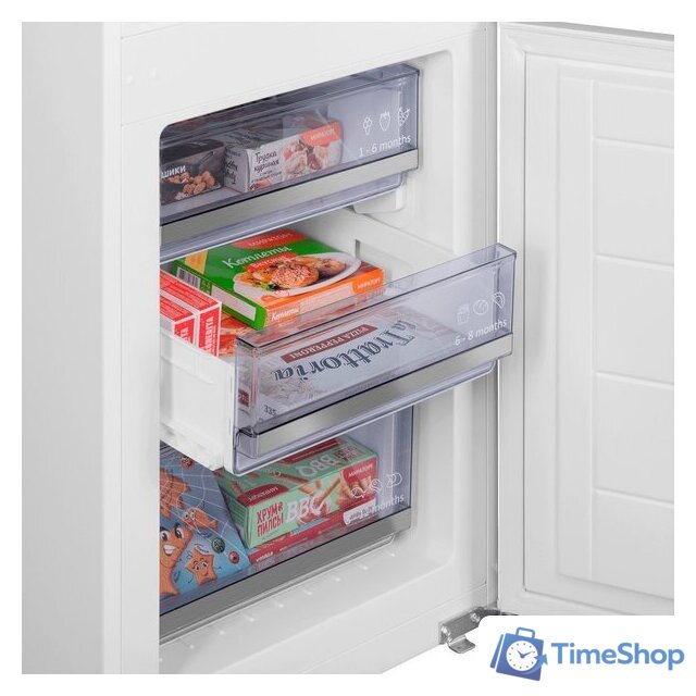 Холодильник MAUNFELD MBF177SWGR Inverter - Изображение №10 — Интернет-магазин Time-Shop