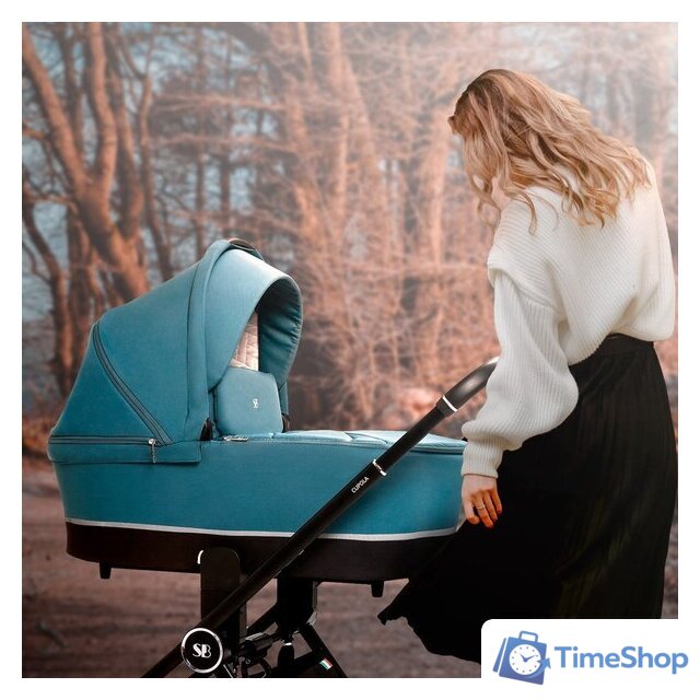 Универсальная коляска Sweet Baby Cupola 2в1 (Ocean Green) - Изображение №33 — Интернет-магазин Time-Shop