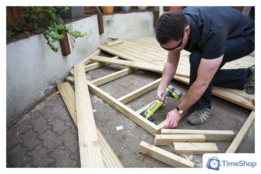 Угловая дрель Ryobi RAD1801M (без АКБ) - Изображение №6 — Интернет-магазин Time-Shop