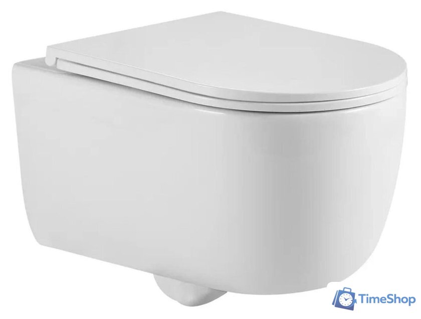 Унитаз подвесной Berges Wasserhaus Tornas Rimless 082137 - Изображение №1 — Интернет-магазин Time-Shop