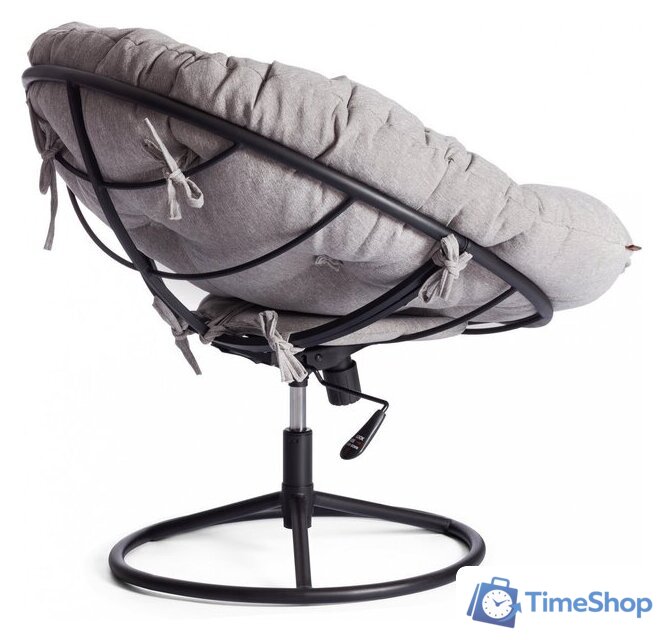 Офисное кресло TetChair Cloude Home (рогожка серо-бежевый) - Изображение №13 — Интернет-магазин Time-Shop