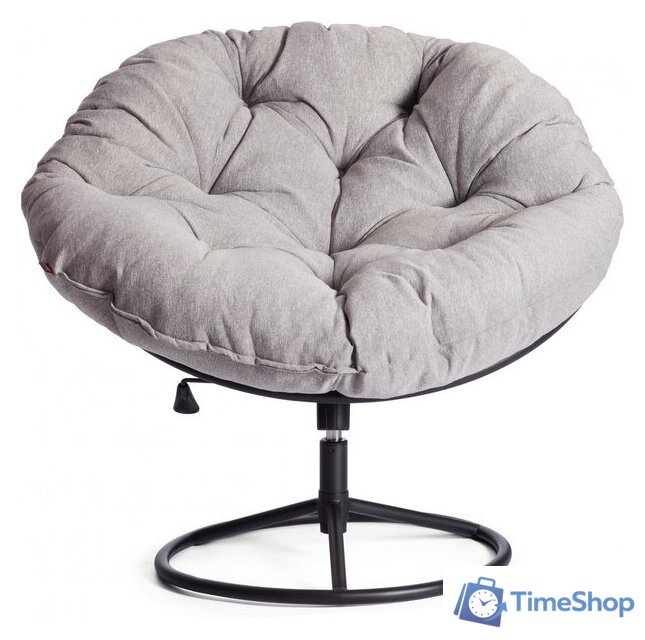 Офисное кресло TetChair Cloude Home (рогожка серо-бежевый) - Изображение №11 — Интернет-магазин Time-Shop