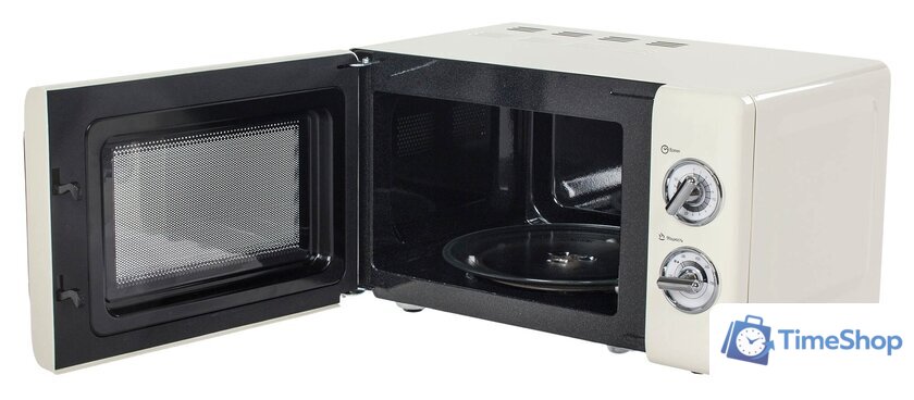 Микроволновая печь Tesler Elizabeth MM-2045 (бежевый) - Изображение №2 — Интернет-магазин Time-Shop