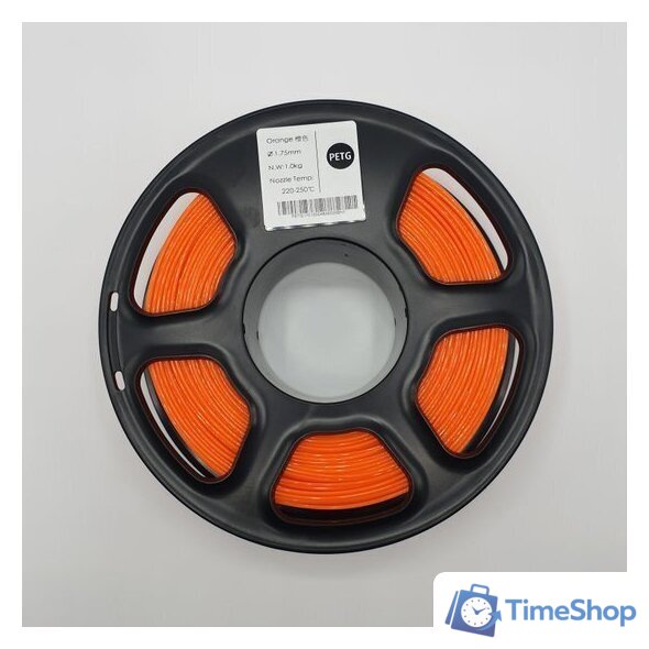 Пластик Mitek PETG (1.75мм, 1кг, оранжевый прозрачный) - Изображение №3 — Интернет-магазин Time-Shop