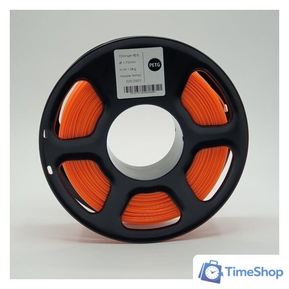 Пластик Mitek PETG (1.75мм, 1кг, оранжевый прозрачный) - Изображение №4 — Интернет-магазин Time-Shop