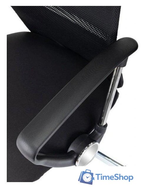 Офисное кресло Бюрократ Axel Chrome (черный) - Изображение №6 — Интернет-магазин Time-Shop