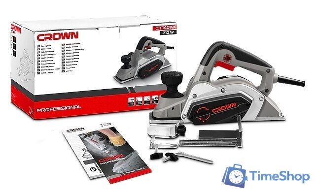 Рубанок Crown CT14019X - Изображение №2 — Интернет-магазин Time-Shop