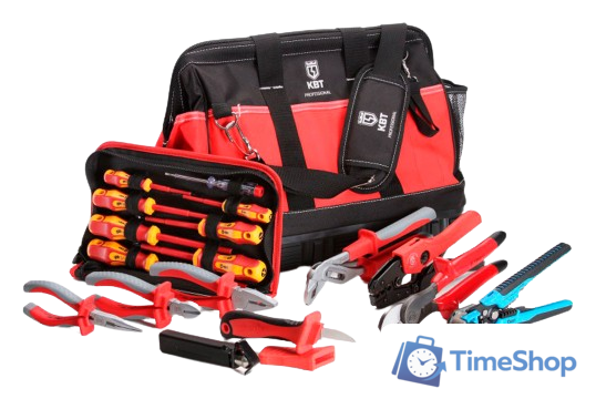 Электромонтажный набор КВТ НИЭ-01 63033 (17 предметов) - Изображение №1 — Интернет-магазин Time-Shop