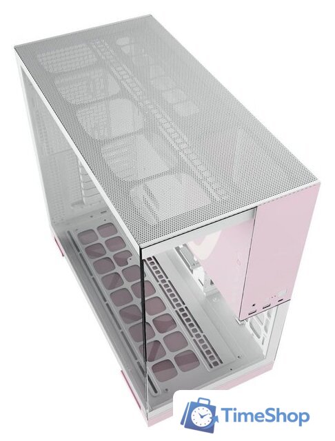 Корпус Geometric Future Model 5 (белый/розовый) - Изображение №2 — Интернет-магазин Time-Shop