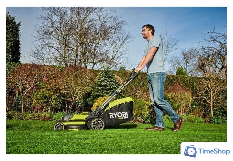 Газонокосилка Ryobi RY18LMX40B-240 (с 2-мя АКБ) - Изображение №5 — Интернет-магазин Time-Shop