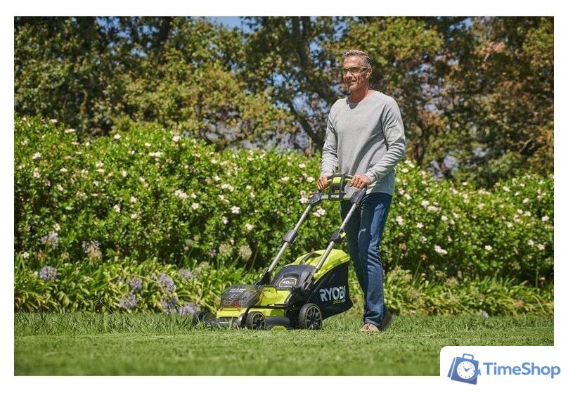Газонокосилка Ryobi RY18LMX40B-240 (с 2-мя АКБ) - Изображение №3 — Интернет-магазин Time-Shop