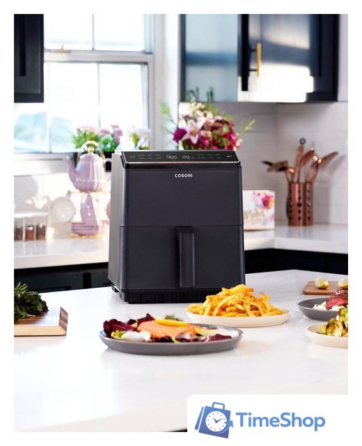 Аэрогриль (аэрофритюрница) Cosori Dual Blaze CAF-P583S-KEUR - Изображение №10 — Интернет-магазин Time-Shop