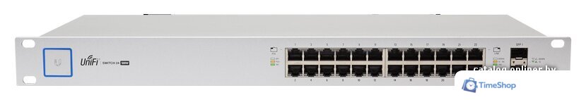 Управляемый коммутатор 2-го уровня Ubiquiti UniFi Switch 24 - Изображение №2 — Интернет-магазин Time-Shop