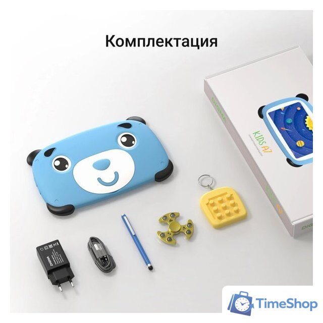 Планшет Digma Kids A7 2GB/32GB (синий) - Изображение №9 — Интернет-магазин Time-Shop