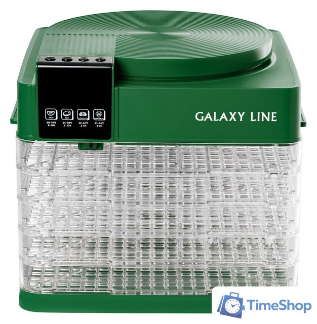 Сушилка для овощей и фруктов Galaxy Line GL2630 (зеленый) - Изображение №1 — Интернет-магазин Time-Shop
