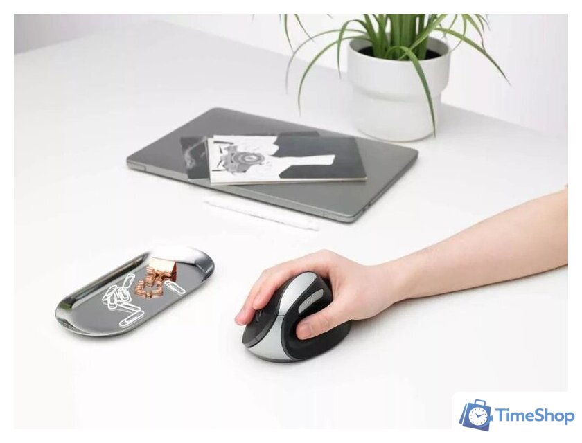 Вертикальная мышь Rapoo EV250 (черный) - Изображение №4 — Интернет-магазин Time-Shop