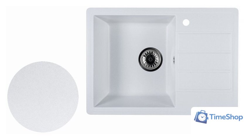 Кухонная мойка Marblan Recta L (иней) - Изображение №3 — Интернет-магазин Time-Shop
