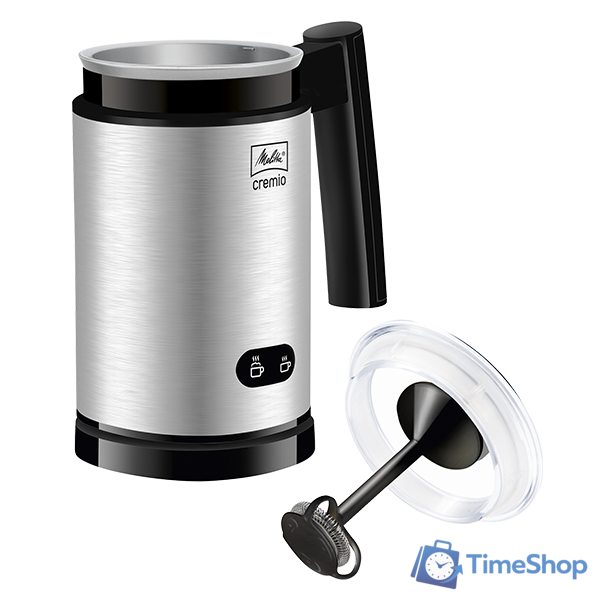 Автоматический вспениватель молока Melitta Cremio 1014-03 (нержавеющая сталь) - Изображение №3 — Интернет-магазин Time-Shop