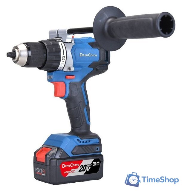 Дрель-шуруповерт DongCheng DCJZ06-13 Type FK (с 2-мя АКБ, кейс) - Изображение №1 — Интернет-магазин Time-Shop