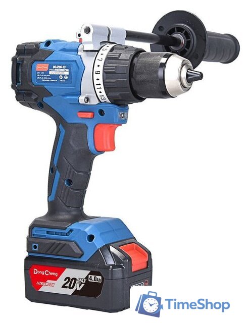 Дрель-шуруповерт DongCheng DCJZ06-13 Type FK (с 2-мя АКБ, кейс) - Изображение №5 — Интернет-магазин Time-Shop