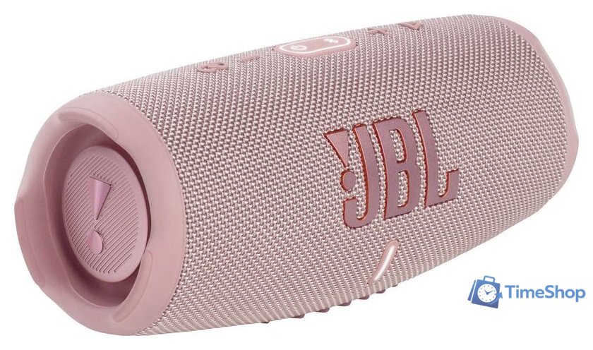 Беспроводная колонка JBL Charge 5 (розовый) - Изображение №2 — Интернет-магазин Time-Shop