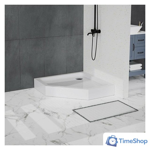 Душевой поддон BelBagno TRAY-BB-P-90-15-W 90x90 - Изображение №6 — Интернет-магазин Time-Shop