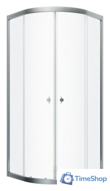 Душевой уголок Triton Альфа-Хром 80х80 (без поддона) - Изображение №1 — Интернет-магазин Time-Shop