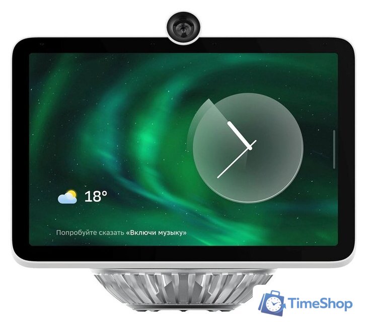 Колонка с умным дисплеем Sber SberPortal (белый) - Изображение №1 — Интернет-магазин Time-Shop