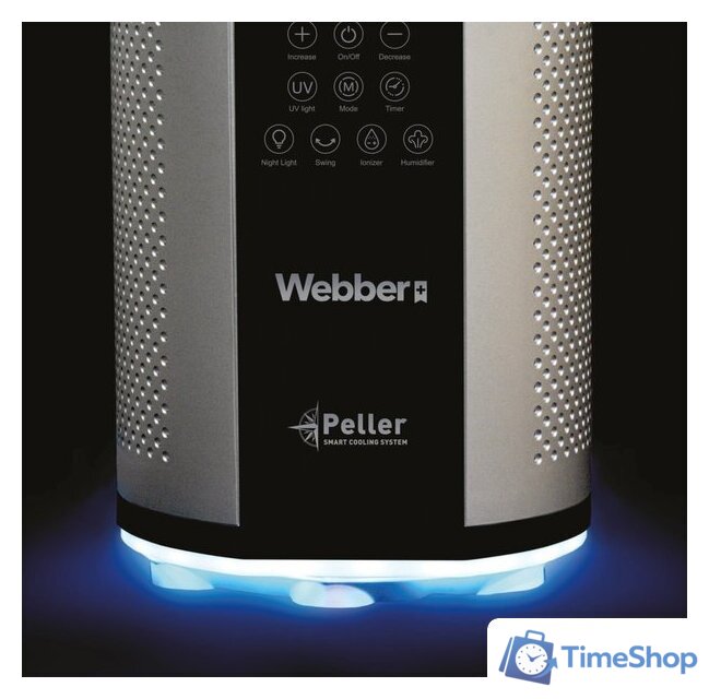 Климатический комплекс Webber WB1820 (черный) - Изображение №15 — Интернет-магазин Time-Shop