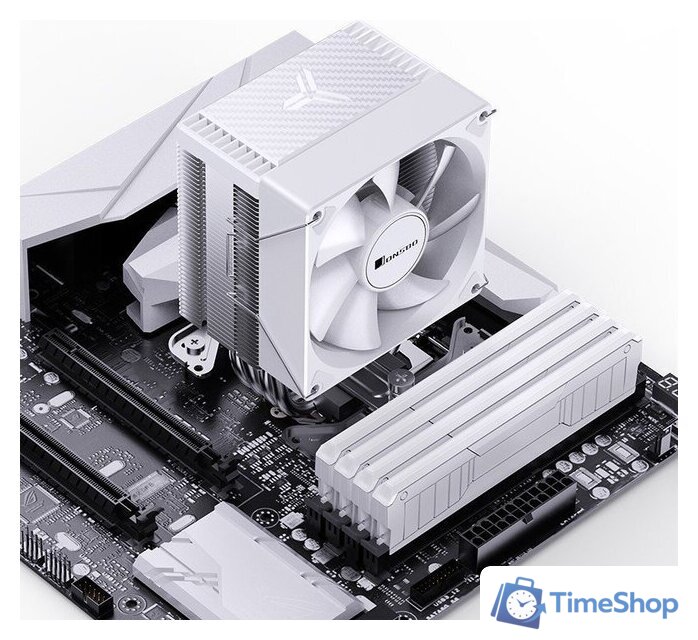 Кулер для процессора Jonsbo CR-1400 EVO Color White - Изображение №18 — Интернет-магазин Time-Shop