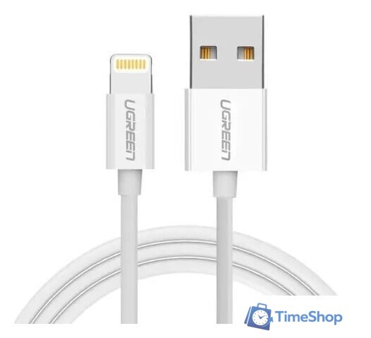 Кабель Ugreen US155 20728 1 м (белый) - Изображение №1 — Интернет-магазин Time-Shop