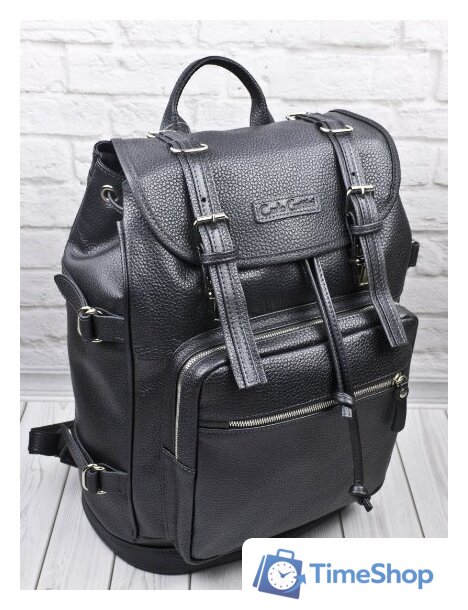 Городской рюкзак Carlo Gattini Premium Volturno 3004-51 (антрацитовый) - Изображение №8 — Интернет-магазин Time-Shop