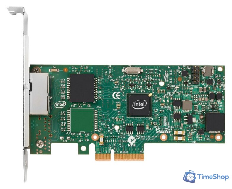 Сетевая карта Intel I350-T2 - Изображение №1 — Интернет-магазин Time-Shop