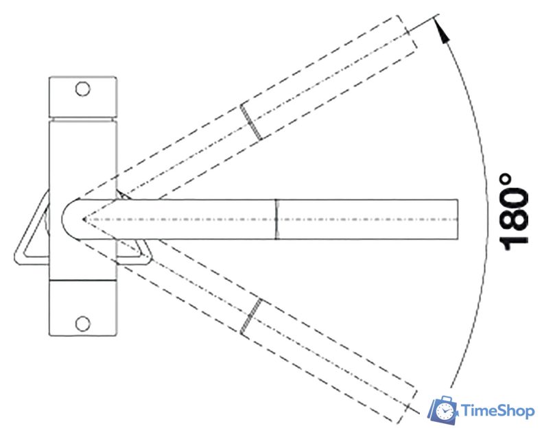 Смеситель Blanco Fontas-S II 525207 (темная скала) - Изображение №4 — Интернет-магазин Time-Shop