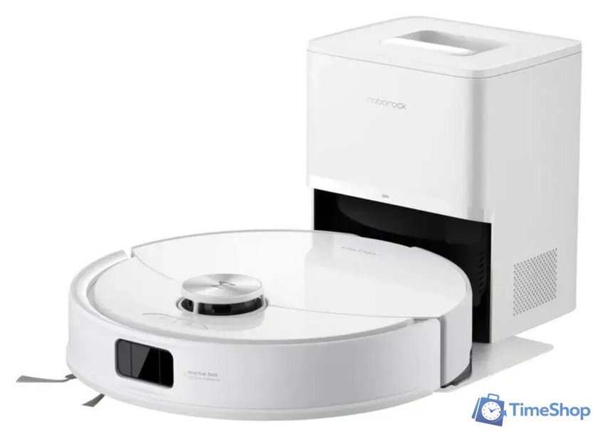 Робот-пылесос Roborock Q10P+ (евровилка, с английской озвучкой, белый) - Изображение №1 — Интернет-магазин Time-Shop