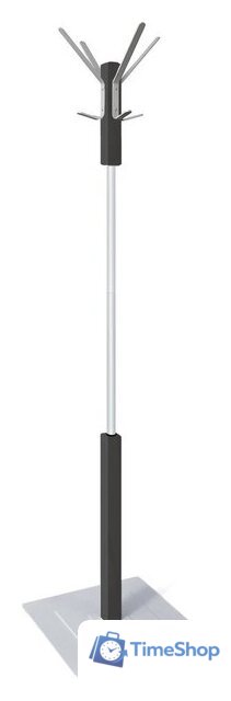 Вешалка для одежды Sheffilton Альберо SHT-CR20 172218 (венге/алюминий металлик) - Изображение №1 — Интернет-магазин Time-Shop