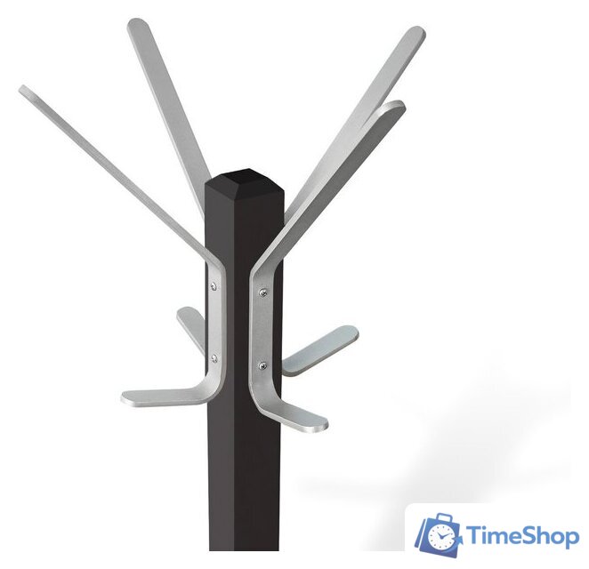 Вешалка для одежды Sheffilton Альберо SHT-CR20 172218 (венге/алюминий металлик) - Изображение №3 — Интернет-магазин Time-Shop