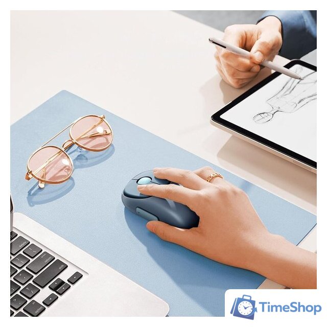 Мышь Ugreen Fun+ MU102 90538 (серый/темно-синий) - Изображение №7 — Интернет-магазин Time-Shop