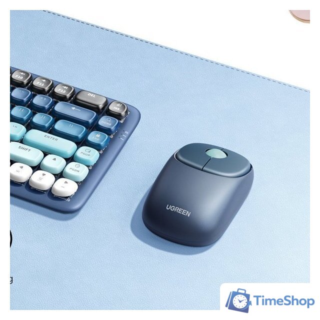 Мышь Ugreen Fun+ MU102 90538 (серый/темно-синий) - Изображение №8 — Интернет-магазин Time-Shop