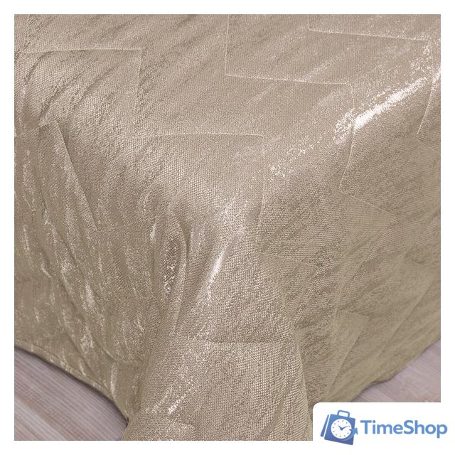 Покрывало Nivasan Модерн P.Md 240-4 (240x240, бежевый) - Изображение №2 — Интернет-магазин Time-Shop