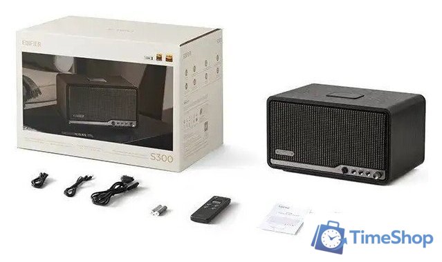 Беспроводная аудиосистема Edifier S300 (темно-коричневый) - Изображение №5 — Интернет-магазин Time-Shop