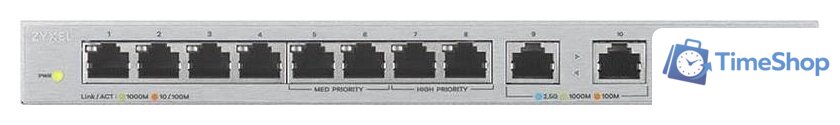 Неуправляемый коммутатор Zyxel XGS1010-12 - Изображение №2 — Интернет-магазин Time-Shop