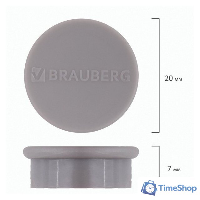 Набор магнитов BRAUBERG Super 237481 (6шт) - Изображение №8 — Интернет-магазин Time-Shop