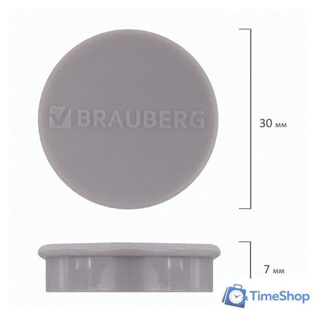 Набор магнитов BRAUBERG Super 237481 (6шт) - Изображение №7 — Интернет-магазин Time-Shop