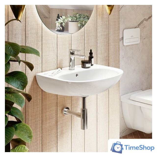 Умывальник Villeroy & Boch O.Novo 4A4060R1 - Изображение №8 — Интернет-магазин Time-Shop