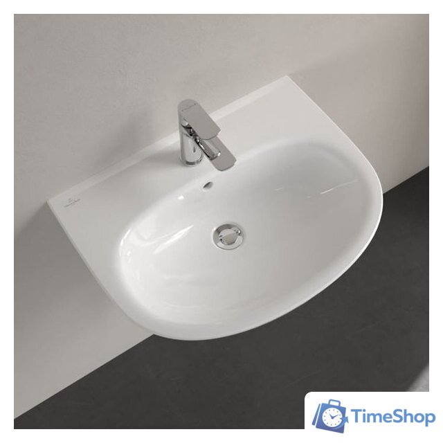 Умывальник Villeroy & Boch O.Novo 4A4060R1 - Изображение №5 — Интернет-магазин Time-Shop