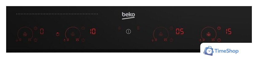 Варочная панель BEKO HII64822SUFT - Изображение №6 — Интернет-магазин Time-Shop