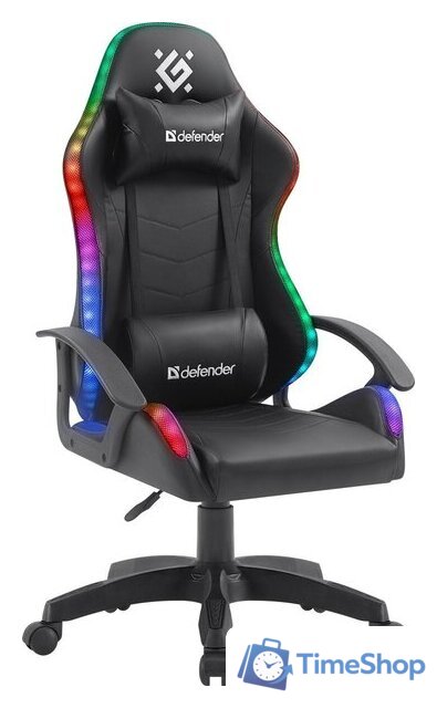 Игровое (геймерское) кресло Defender Factor X (черный) - Изображение №1 — Интернет-магазин Time-Shop